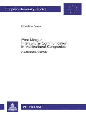 cover image of Post-Merger Intercultural Communication in Multinational Companies